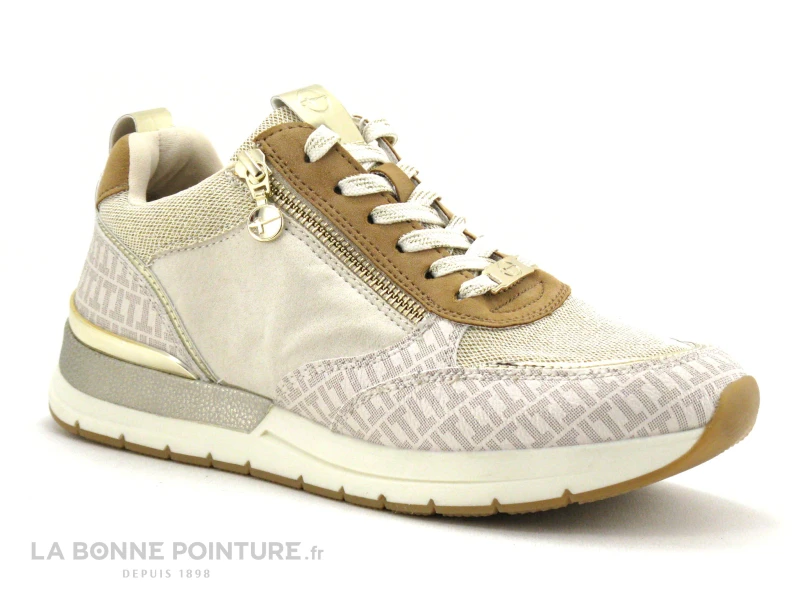 Tamaris 1-23732-29 Ivory - Nut Comb - Basket Femme Blanc Casse