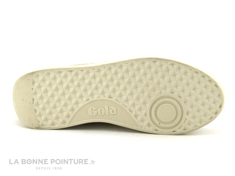 Gola GRANDSLAM Quadrant - Blanc Kaki Rose Gold - Sneakers Mode Femme – Image 7
