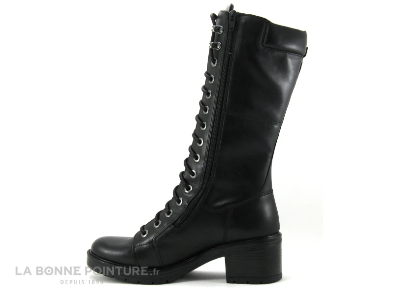 Dockers 49IB201-100100 - Noir - Botte Lacet Femme - Talon Epais – Image 3