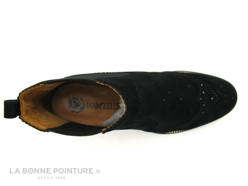 MamZelle LUDON Velours Noir - Bottine Chelsea – Image 6