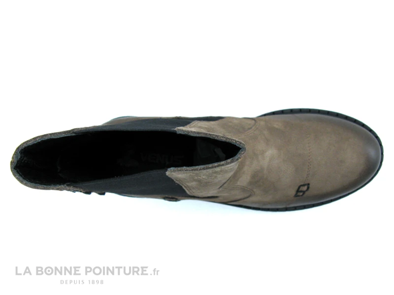 Venus 2251402K Sand - Boots Beiges Femme - Elastique Cote – Image 6