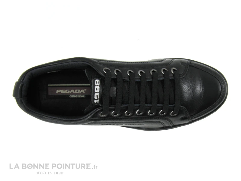 Pegada 118605-09 - Basket Basse Homme En Cuir Noir – Image 6