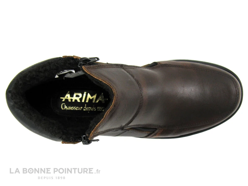 Arima KING Marron - Bottillon Fourre Chaud Homme – Image 6