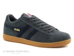 Gola EQUIPE Suede CMA495GE Shadow Navy Gum - Basket Homme