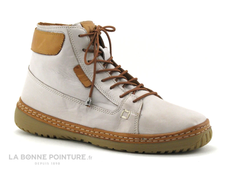 Madory NUMA Glace - Boots Femme - Beige Gris - Marron