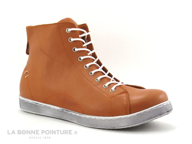 Andrea Conti 0341500-065 Rost - Brique - Basket Montante – Image 5