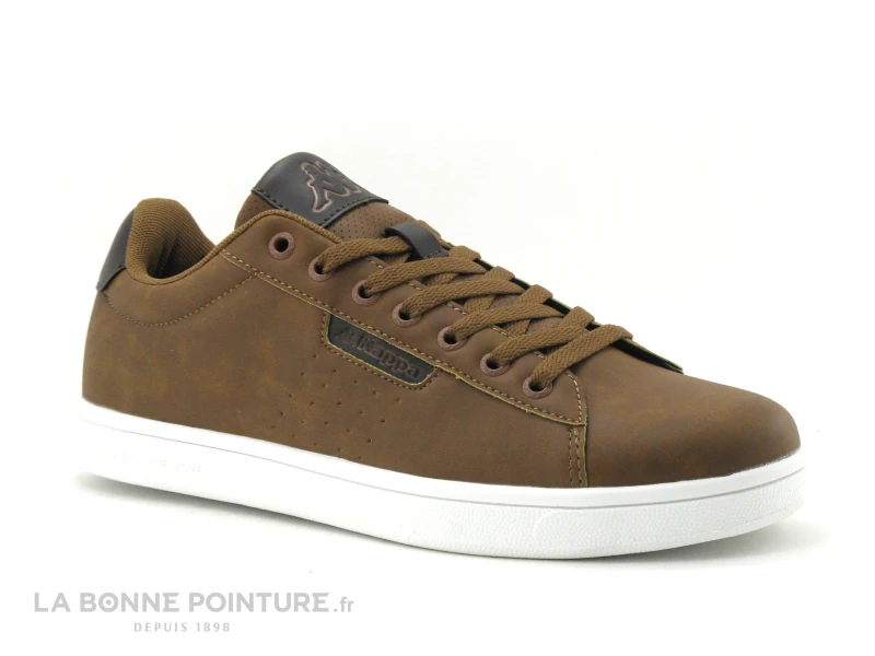 Kappa Tchouri Dark Brown Sneakers Marron Lacets – Image 5