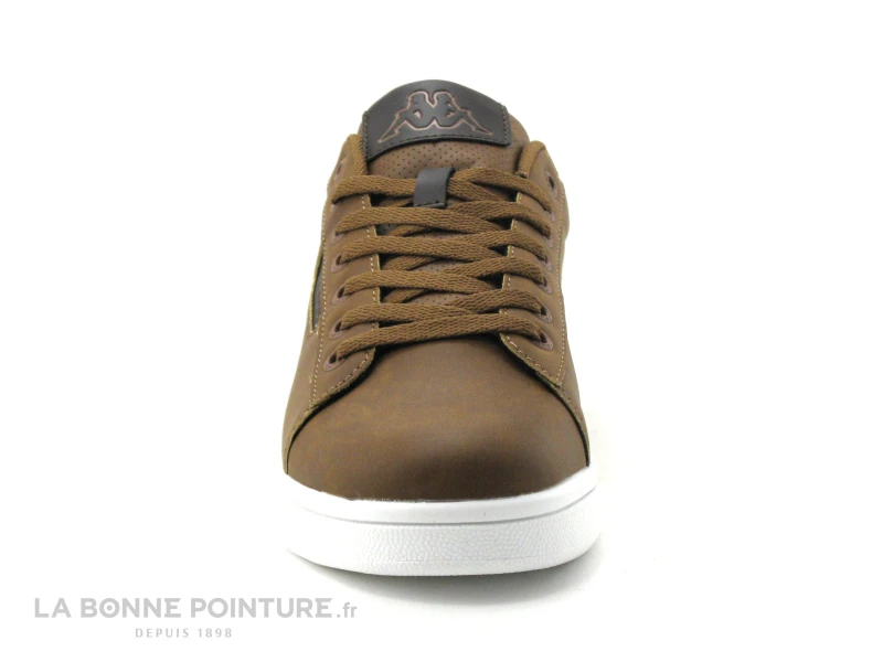 Kappa Tchouri Dark Brown Sneakers Marron Lacets – Image 2