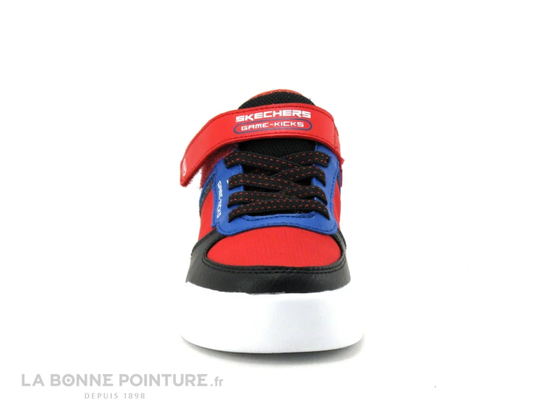 Skechers - 402290L - GAME COURT Rouge Bleu Noir - Sneakers Enfant – Image 2