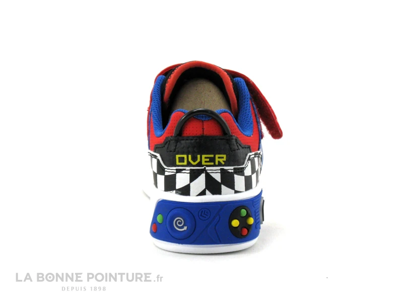 Skechers - 402290L - GAME COURT Rouge Bleu Noir - Sneakers Enfant – Image 4