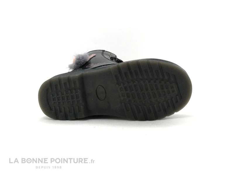 Chipie 546 04 002 Noir Verni - Couronne Rose - Boots Fille – Image 4