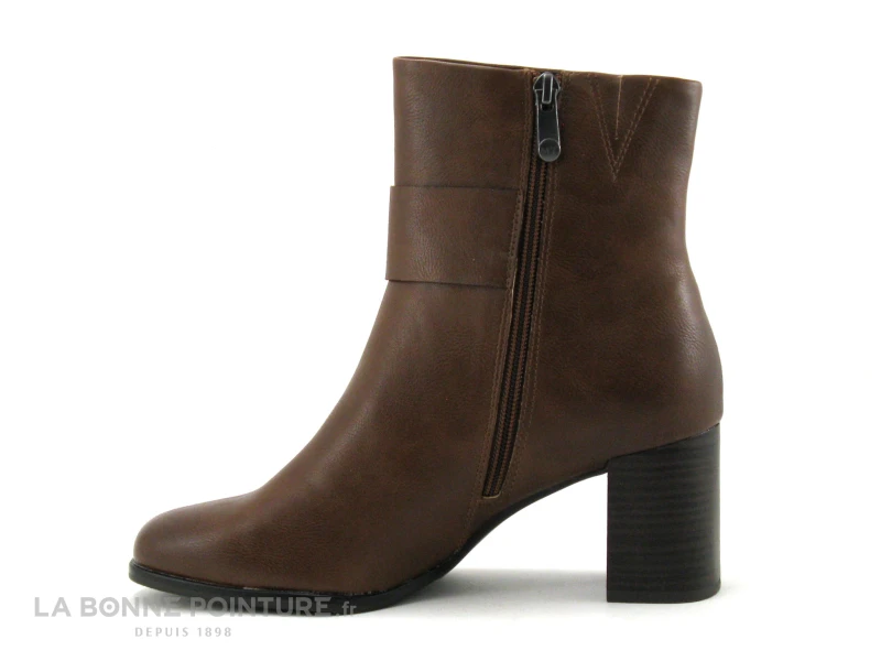 Marco Tozzi 2-25346-27 Chestnut - Boots Marron Avec Boucle Or – Image 3
