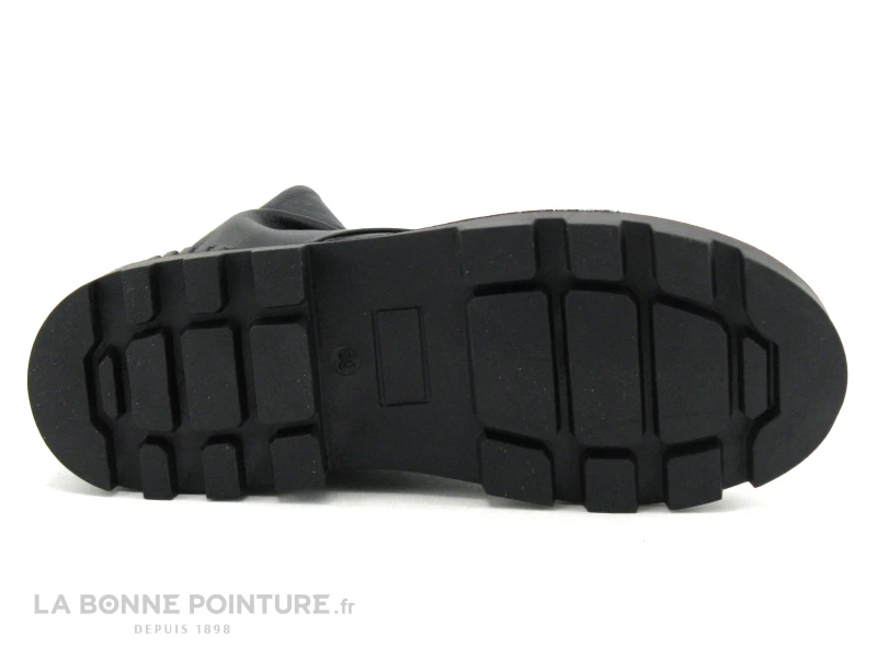 MamZelle PLENITA Noir Croco - Boots Femme - Semelle Crantee â Image 7