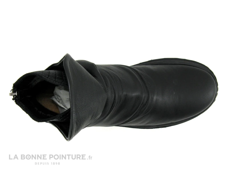 MamZelle PLENITA Noir Croco - Boots Femme - Semelle Crantee â Image 6