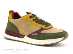Tamaris 1-23733-29 Cognac Comb - Basket Femme Beige Jaune Kaki