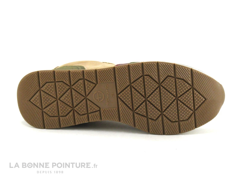 Tamaris 1-23733-29 Cognac Comb - Basket Femme Beige Jaune Kaki – Image 7