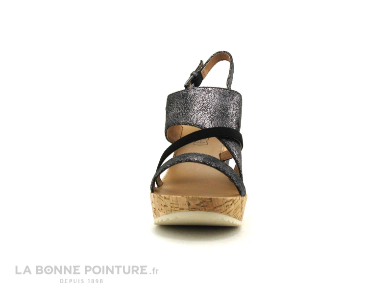 Les Ptites Bombes JULIETTE - Compense Gris - Sandale – Image 2