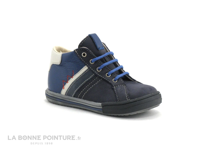 Bopy ZANATOL Marine - Chaussure Montante BEBE GARCON – Image 5