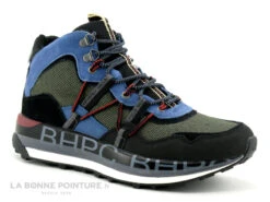 Beverly Hills Polo Club HM6011 - Bleu Noir Bordeaux - Basket Montante H