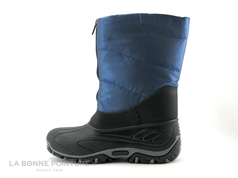 Olang BMX 82 Blu - Botte Neige Noire Et Bleue – Image 3
