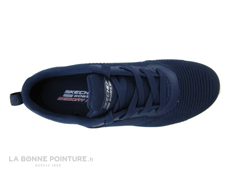 Skechers BOBS SQUAD Tough Talk Navy - Basket Bleu Marine – Image 6