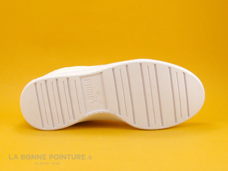 Puma CAVEN JR 382056-01 White - Basket Basse Blanche â Image 7