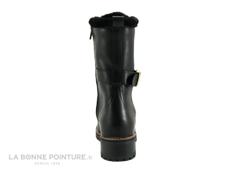 Hooper ALICE Noir - Bottine A Lacet Femme Cuir Noir â Image 4