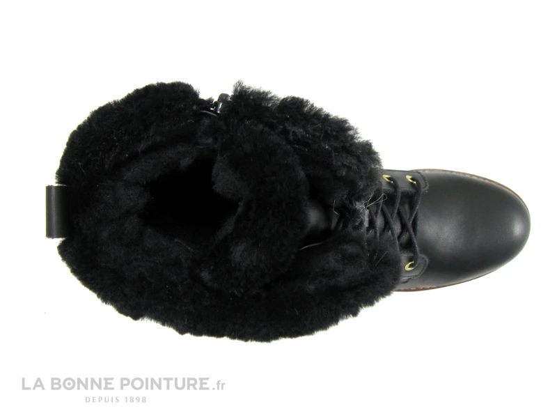 Hooper ALICE Noir - Bottine A Lacet Femme Cuir Noir â Image 6