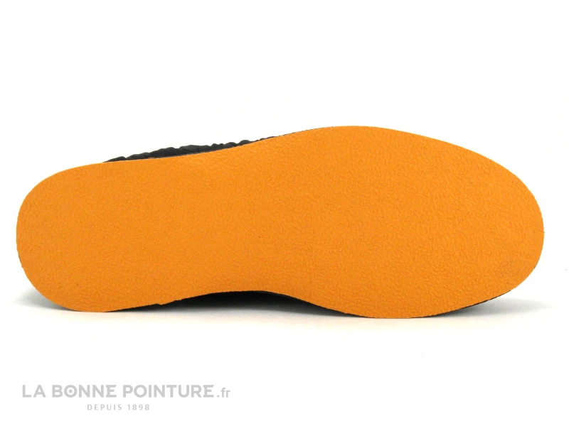 Semelflex SUPER REMY Noir - Orange - Chausson Homme – Image 7