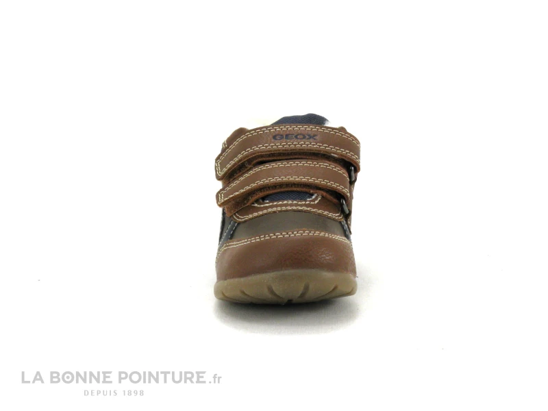 Geox ELTHAN Cognac Navy - B261PA - Basket Bebe 2 Velcros – Image 2