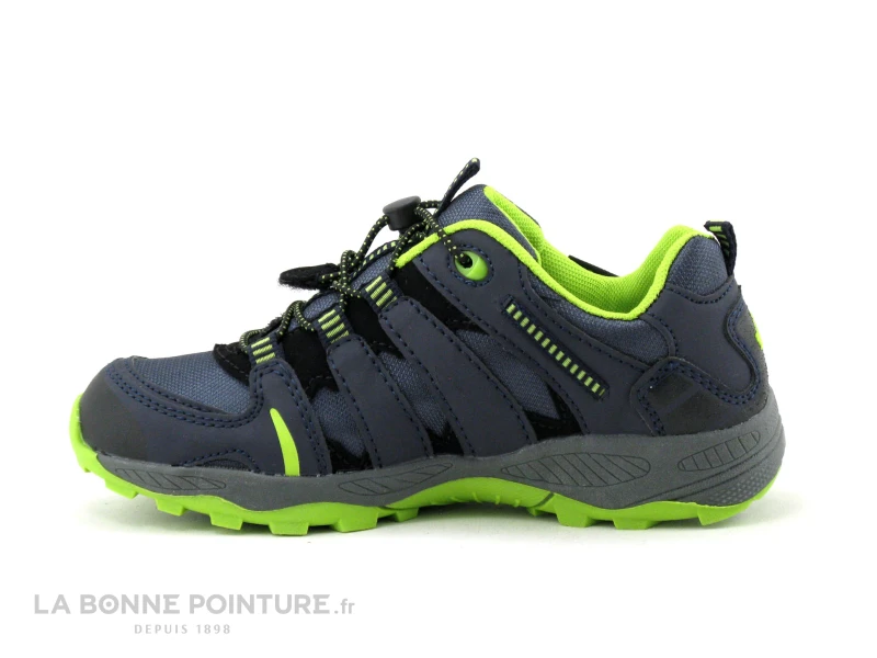 Lico Fremont 420154 Bleu - Jaune - Basket Enfant Lacet Serrage Rapide – Image 3