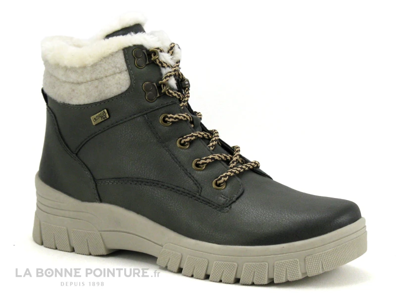 Remonte D0E71-52 Green Combination - Bottillon Femme Vert - Fourre