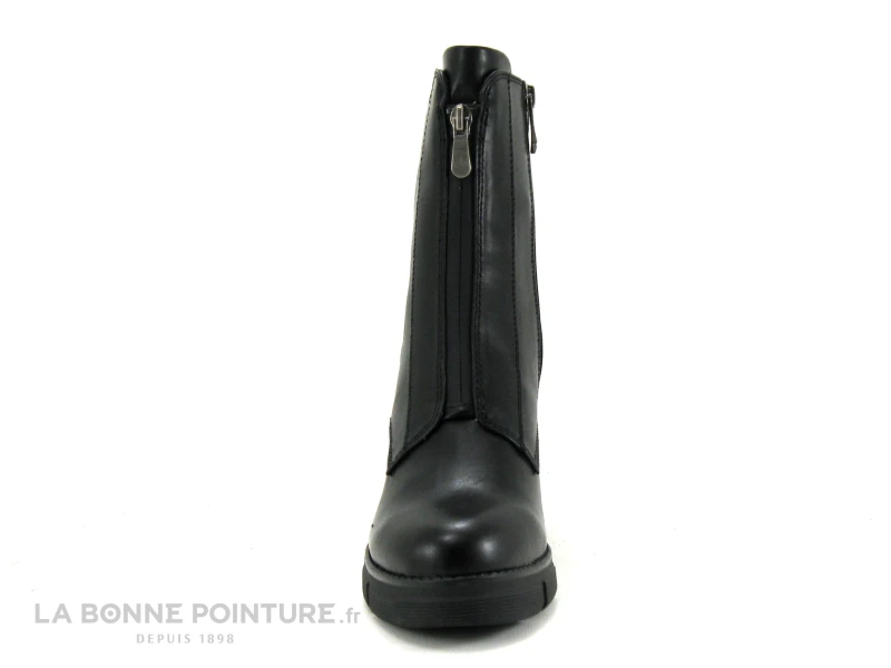 Marco Tozzi 2-25452-29 Black Comb - Boots Noires A Talon Haut Epais – Image 2