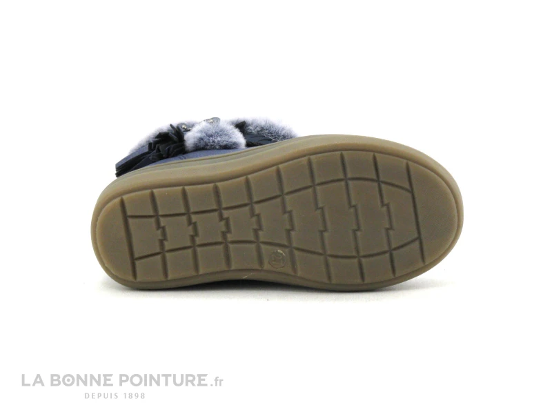 Kouki Bopy ICALIN Jean Bottillon Fille Bleu Fourrure – Image 4