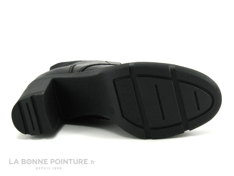 Marco Tozzi 2-25452-29 Black Comb - Boots Noires A Talon Haut Epais – Image 7