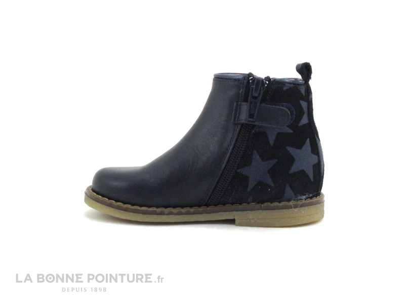 Acebos 3061ES Bleu Marine - Etoiles - Bottine Fille – Image 3
