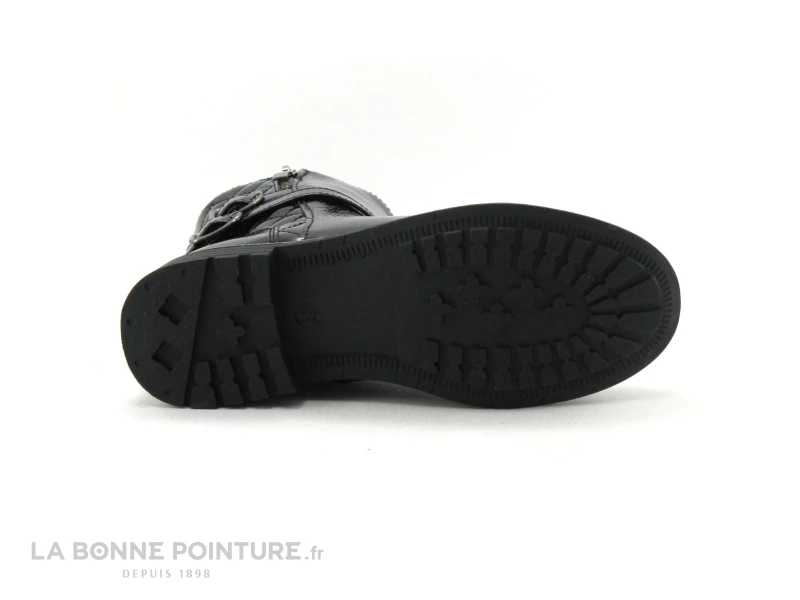 Wipop Wolys Noir-boots Fille Vernies Zip – Image 5