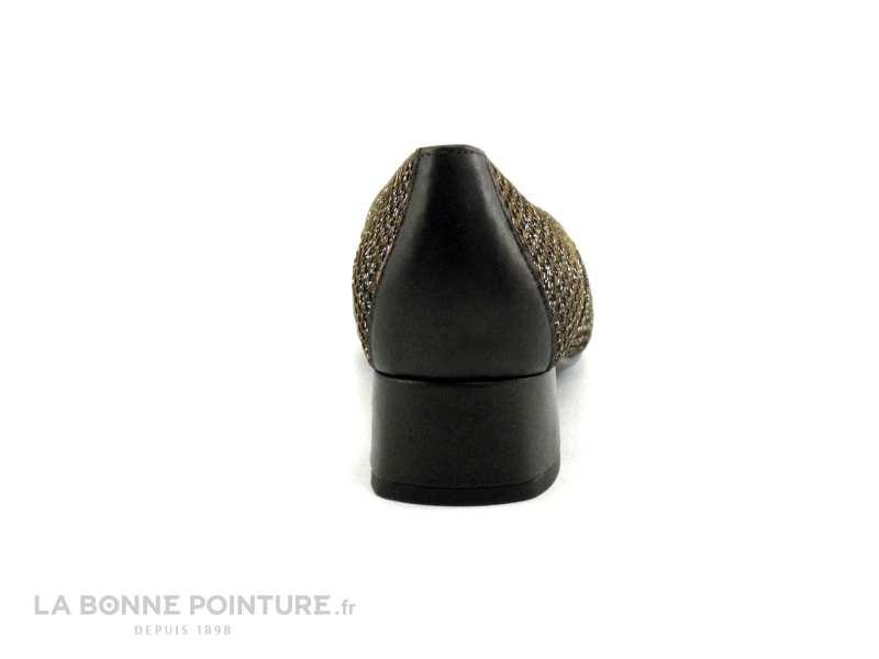 DChicas 4334 Elastico Lame Espresso - Escarpin Brillant – Image 4