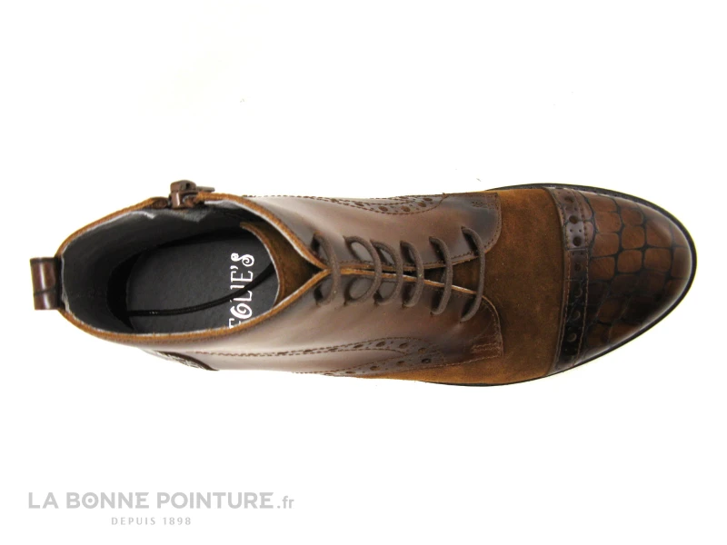 Folies NYX Cuero - Pointe Croco - Chaussure Montante Femme – Image 6