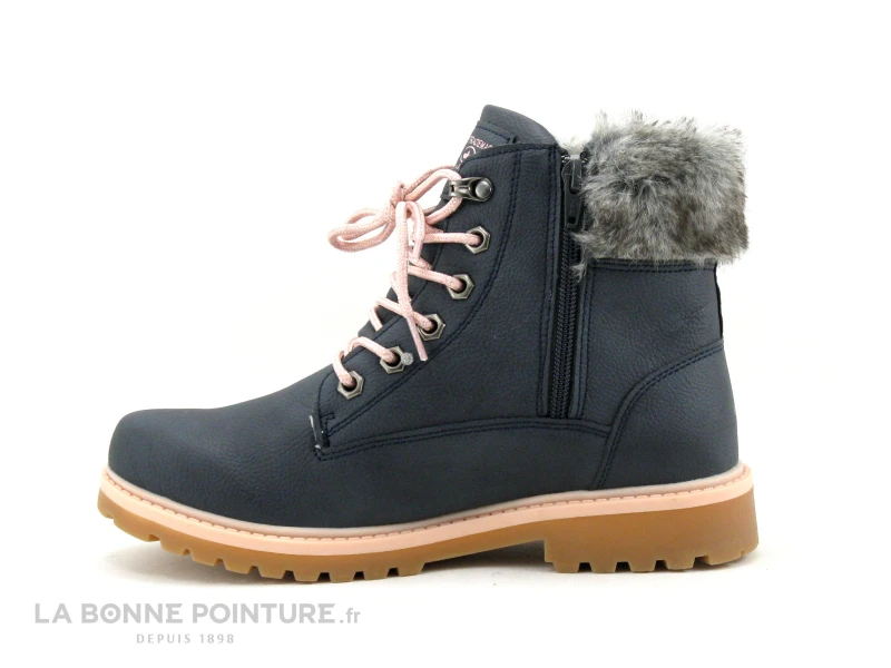 Lico ANOUK 320299 - Bleu Marine - Rose - Bottine Mode Fille – Image 2