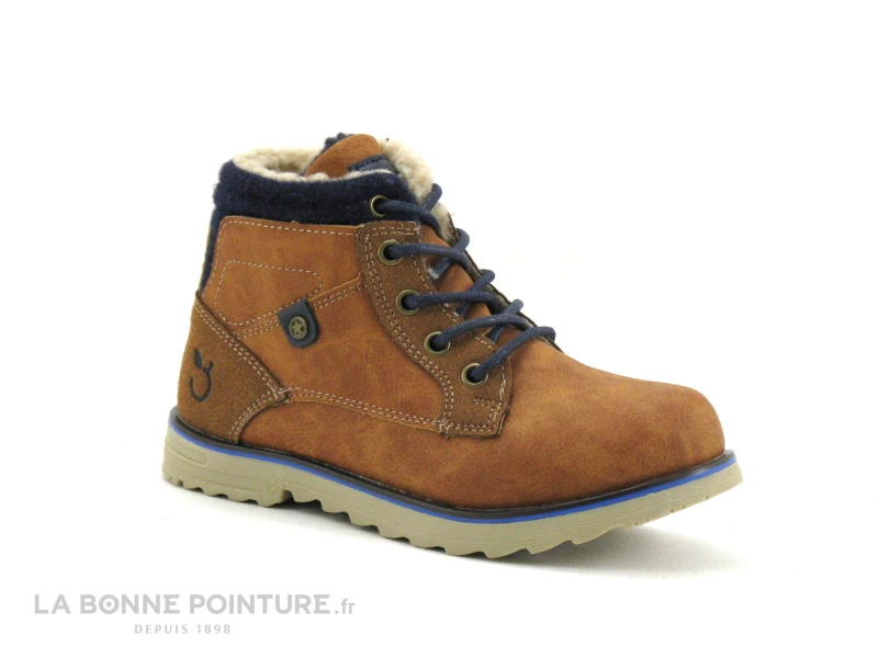 3 Pommes 551-04-001-0 Camel - Boots Chaude GARCON – Image 3