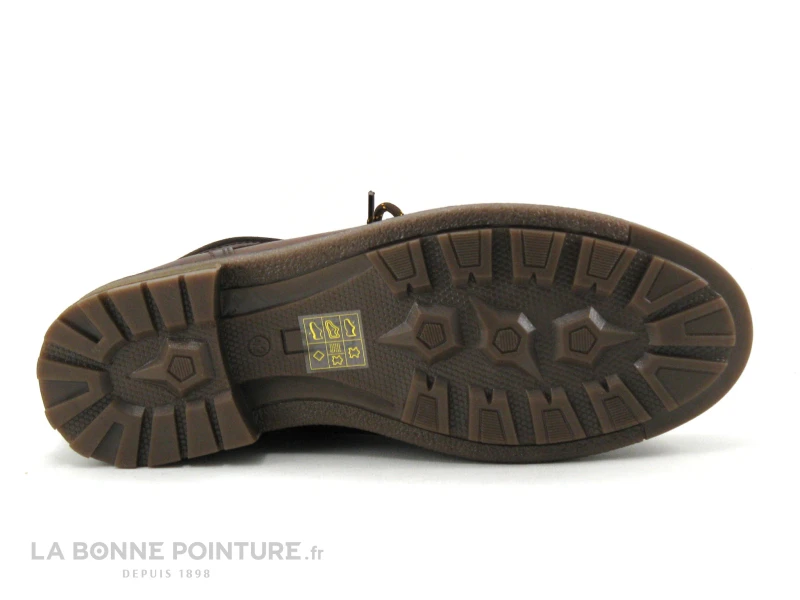 Point D Orgues FLIP Marron - Bottine Lacet Homme Cuir Marron – Image 7