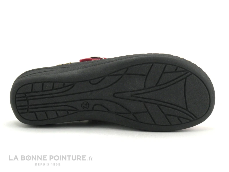 Patrizia Azzi Recycle - PATOI - Gris - Bordeaux - Pantoufle Mule Femme – Image 6