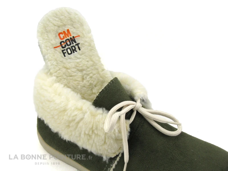 CM Confort Altymar 10139 - 55375000 - Kaki - Chausson Fourre Femme – Image 3