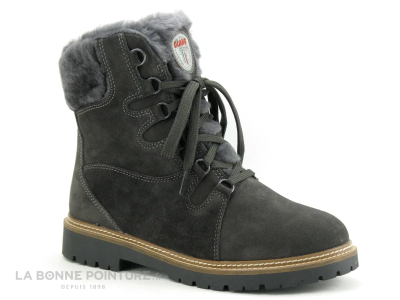 Olang MERIBEL-BTX 816 - Boots Femme Gris Anthracite