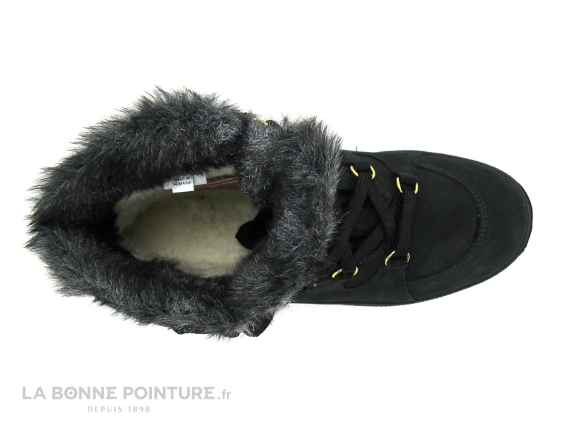 Olang VENUS Tex Nero - Bottine Femme Noire - Interieur Chaud – Image 7