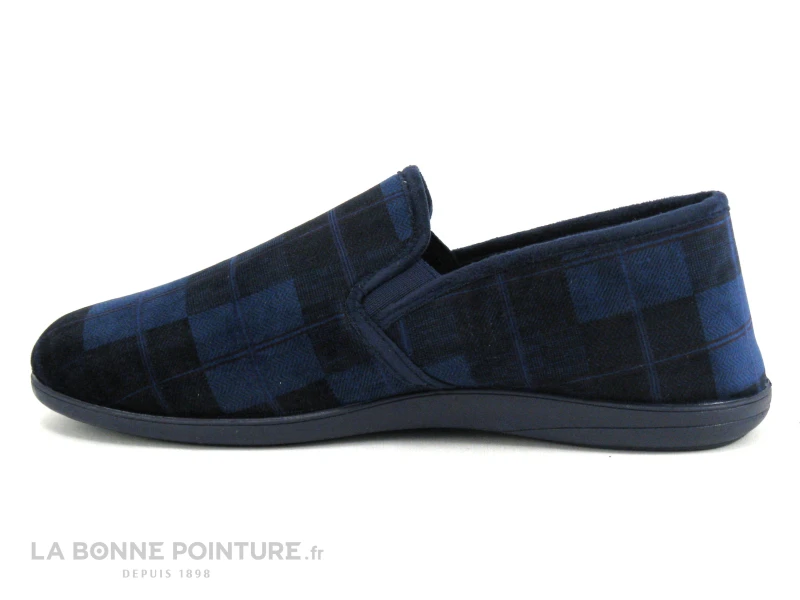 Koyuk Dinamic 530791 Marine - Chausson Velours Homme – Image 2