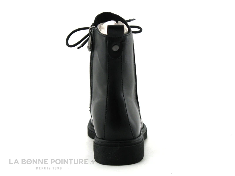 Marco Tozzi 2-25276-35 Black Nappa-boots Femme Lacets Zip – Image 4