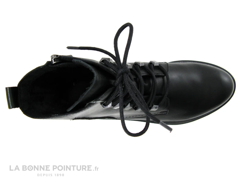 Marco Tozzi 2-25276-35 Black Nappa-boots Femme Lacets Zip – Image 6