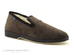 Saez VIRGINIA 001 Marron - Pantoufle Homme